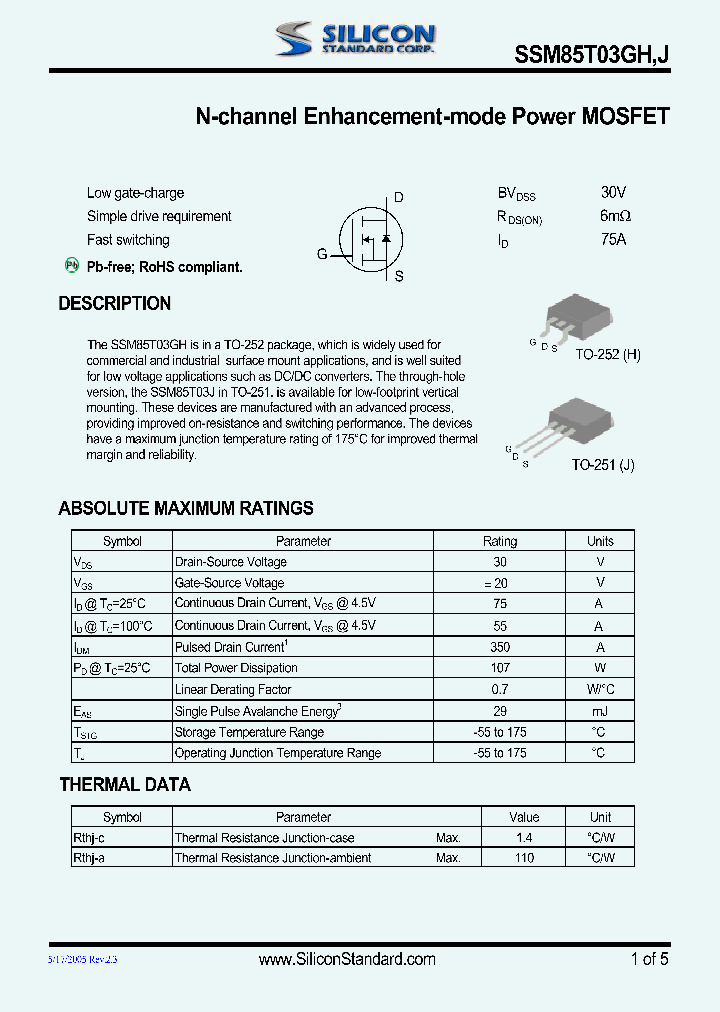 SSM85T03GH_4629856.PDF Datasheet