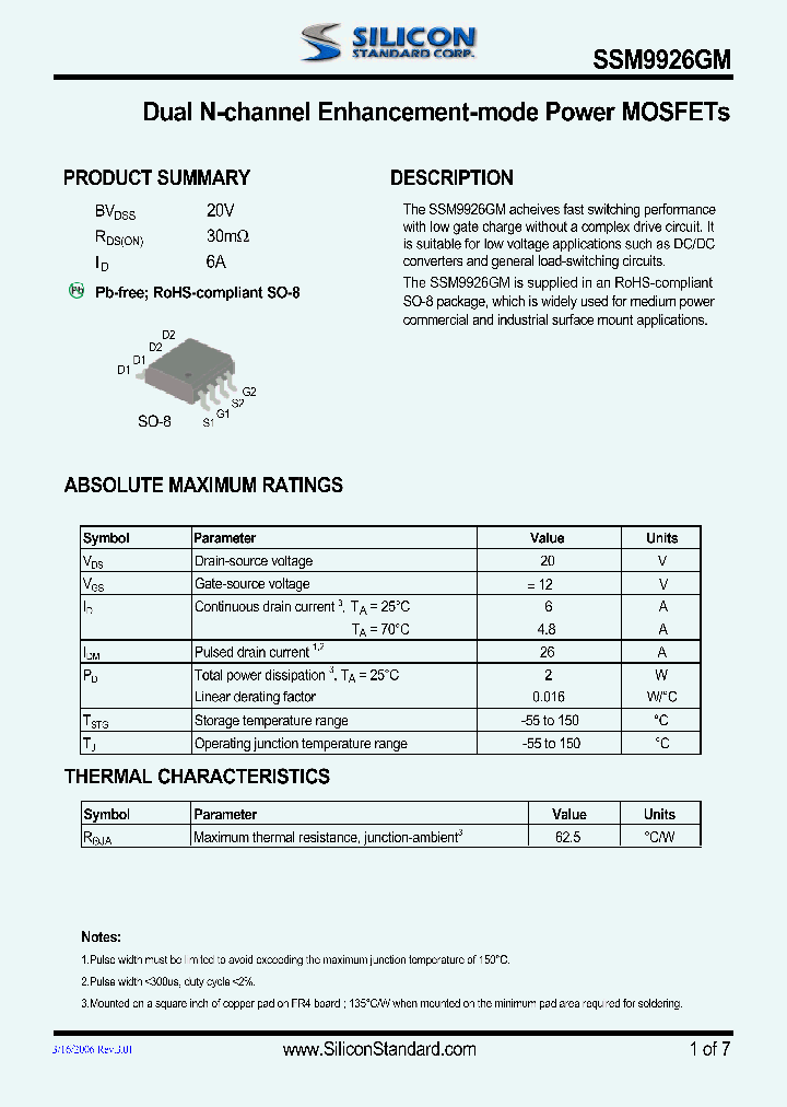 SSM9926GM_4630565.PDF Datasheet