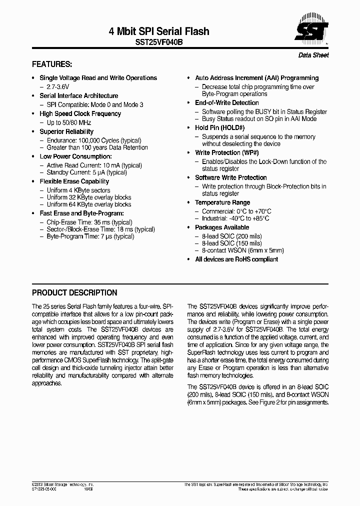 SST25VF040B_4868681.PDF Datasheet