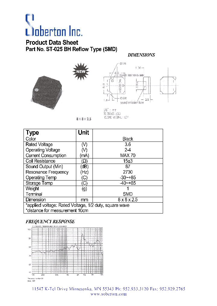 ST-025BH_4680264.PDF Datasheet