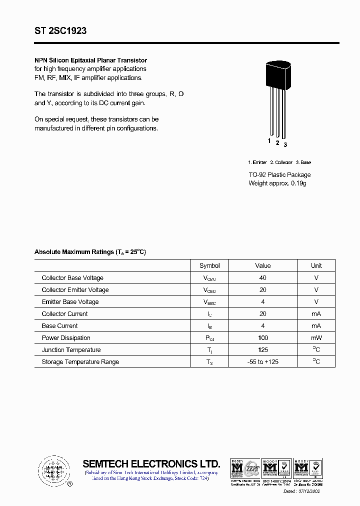 ST2SC1923_4425459.PDF Datasheet