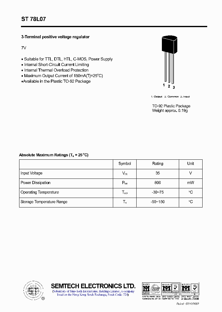 ST78L07_4510562.PDF Datasheet