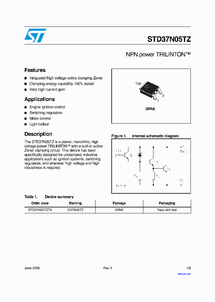 STD37N05TZ_4637912.PDF Datasheet