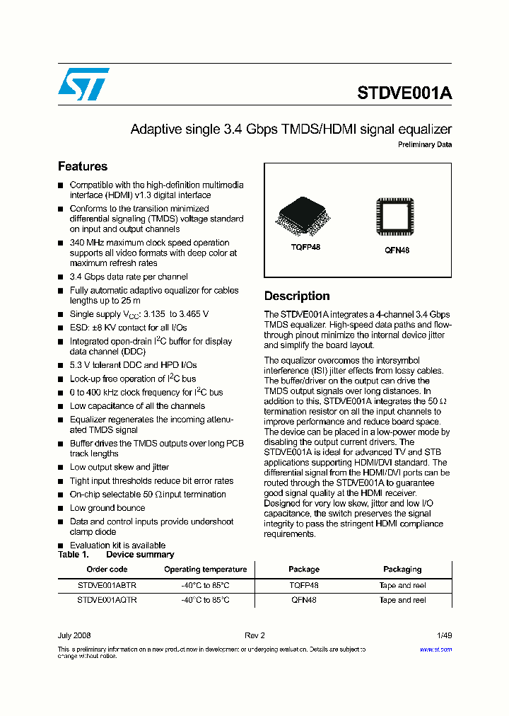 STDVE001A_4245953.PDF Datasheet