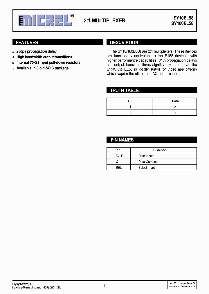 SY10EL5805_4807876.PDF Datasheet