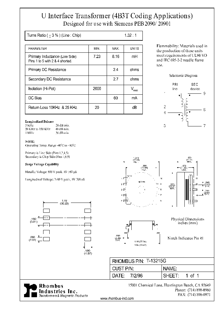 T-13215G_4493537.PDF Datasheet