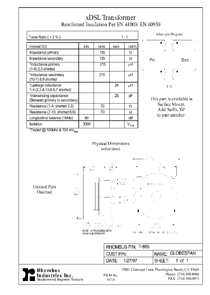 T-885_4817340.PDF Datasheet