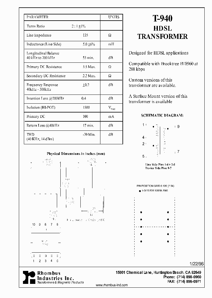 T-940_4821866.PDF Datasheet