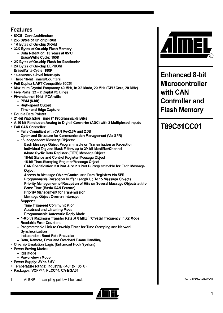 T89C51CC0103_4875552.PDF Datasheet