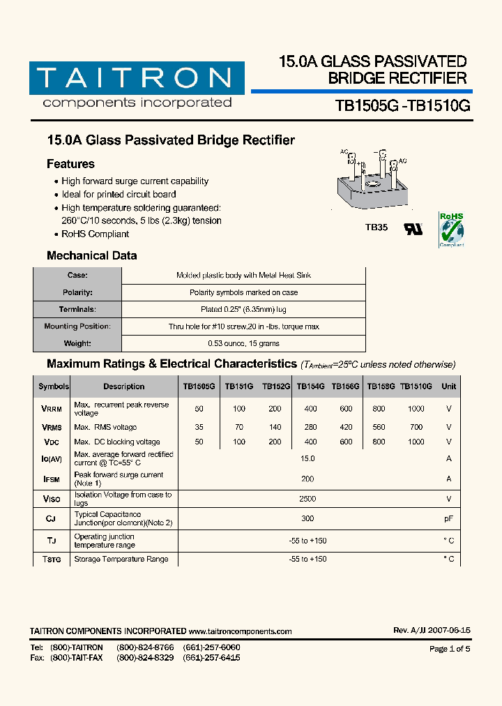 TB152G_4790915.PDF Datasheet