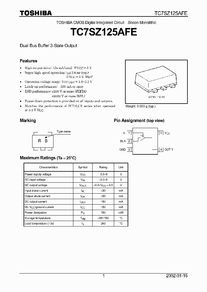 TC7SZ125AFE_4171017.PDF Datasheet