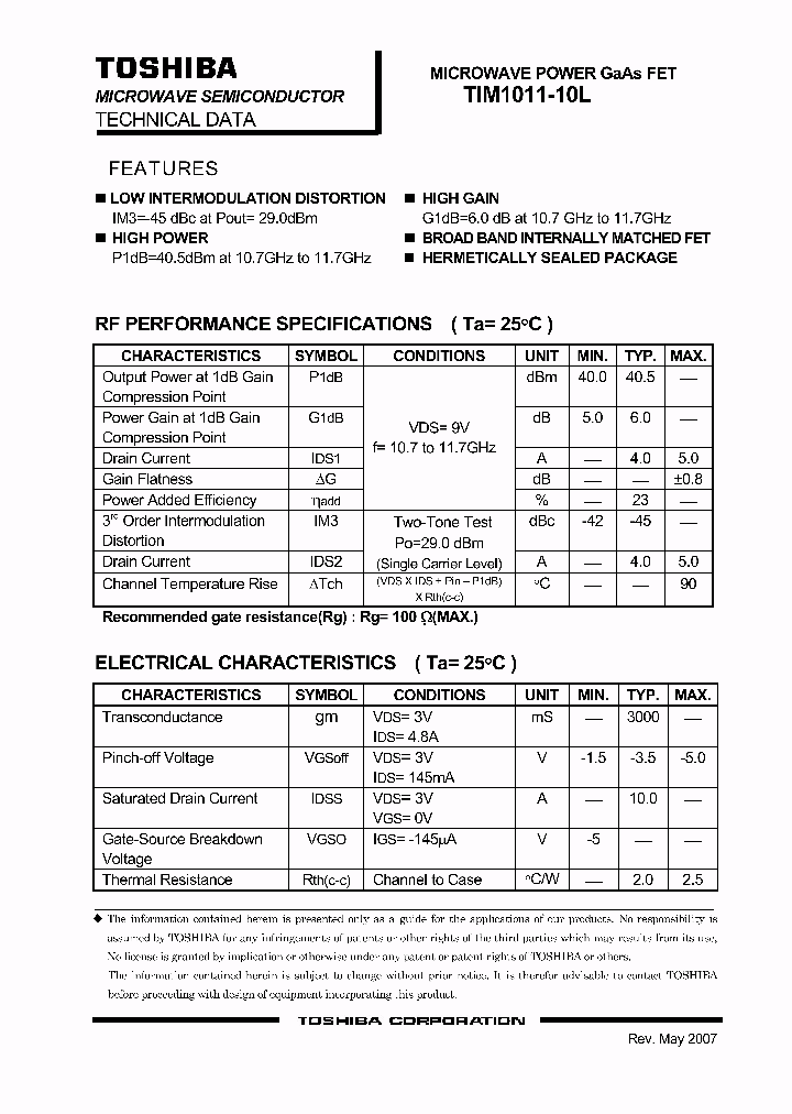 TIM1011-10L_4166308.PDF Datasheet