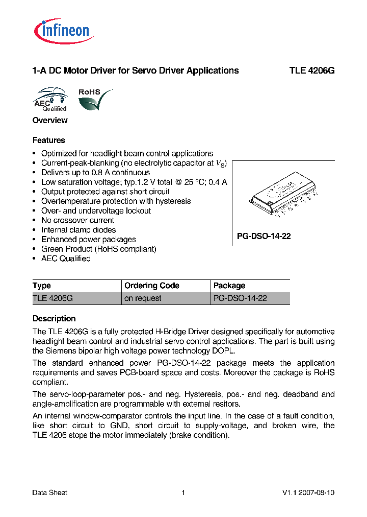 TLE4206G_4564676.PDF Datasheet