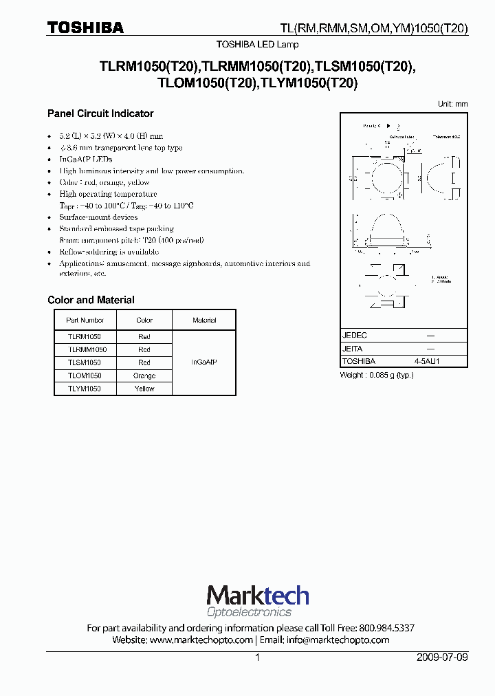 TLYM1050_4571311.PDF Datasheet