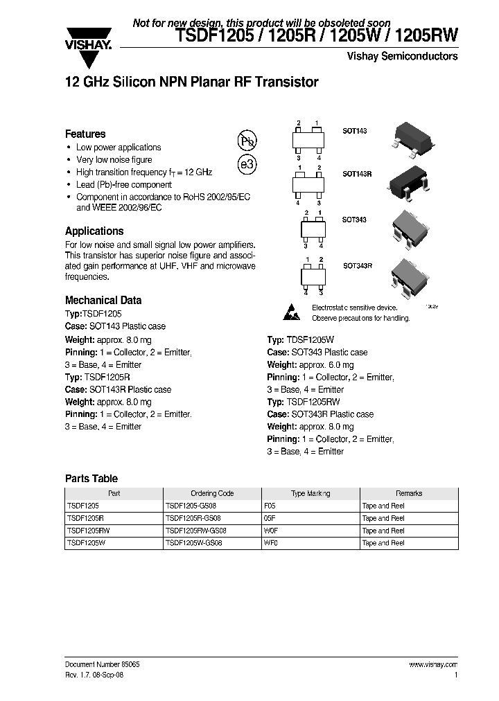 TSDF120508_4647409.PDF Datasheet