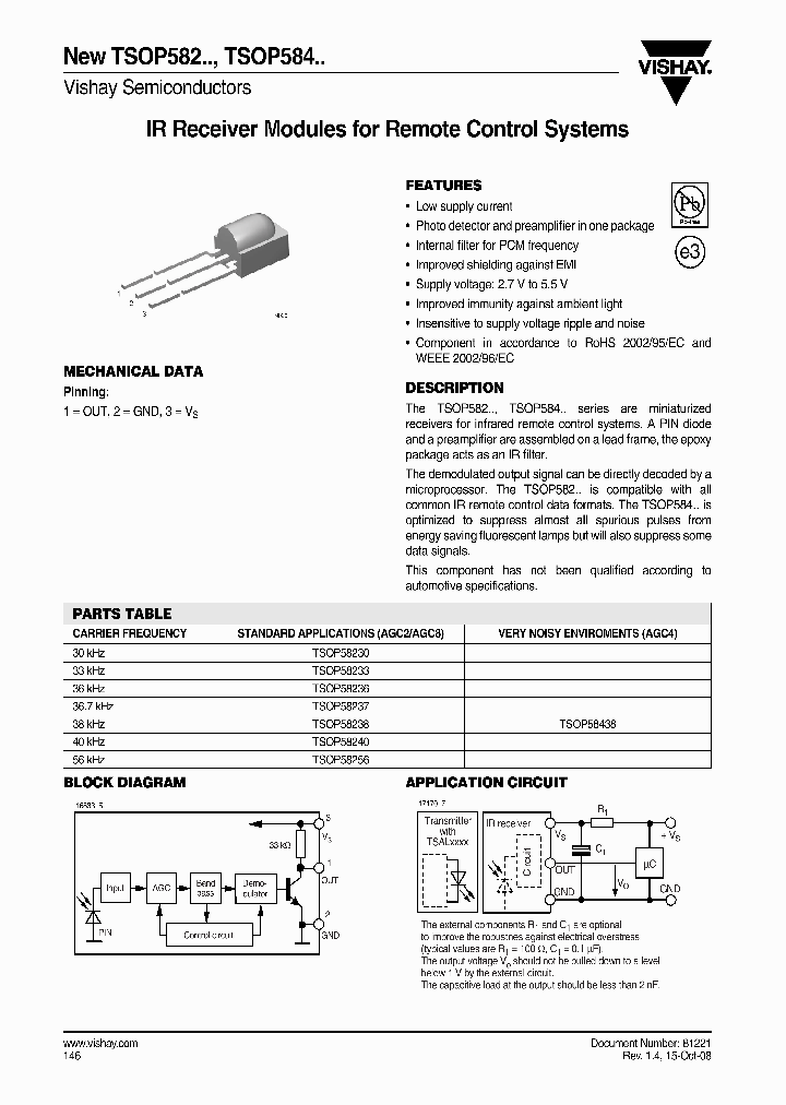 TSOP58230_4256458.PDF Datasheet