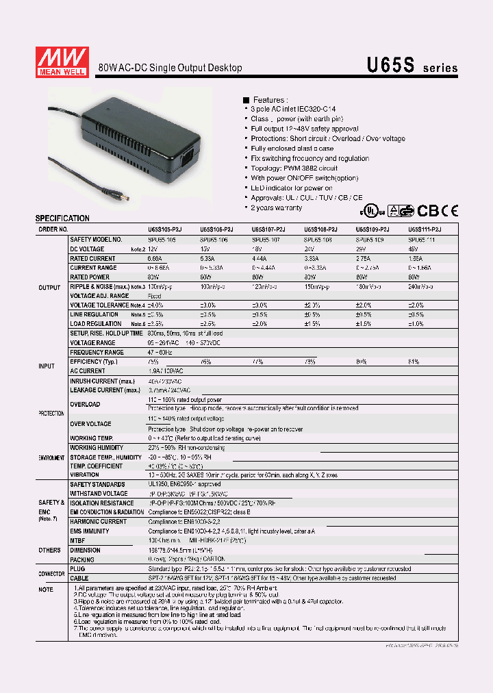 U65S108-P2J_4390348.PDF Datasheet