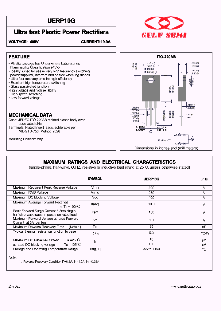 UERP10G_4620102.PDF Datasheet