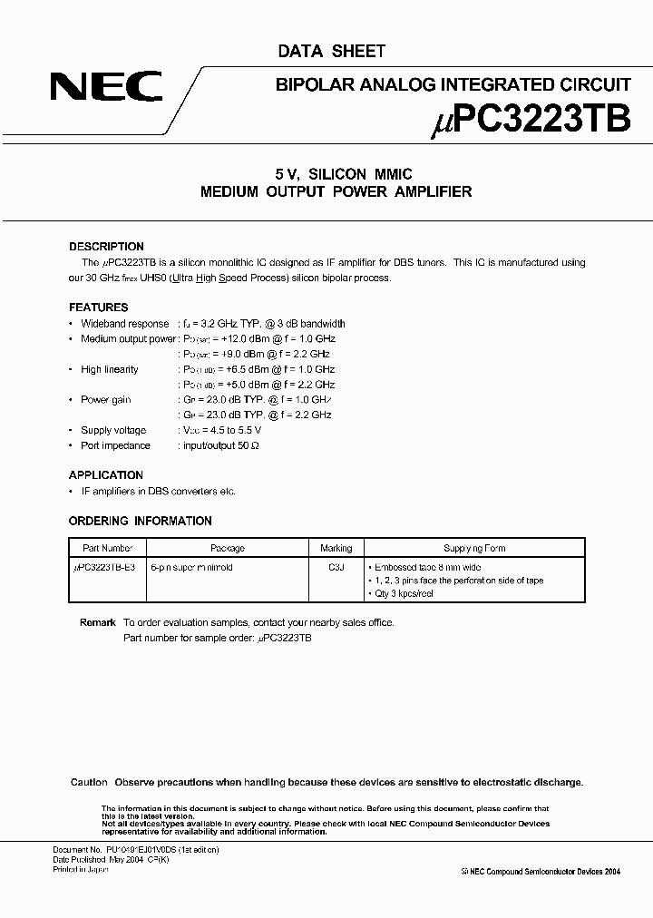 UPC3223TB_4602220.PDF Datasheet