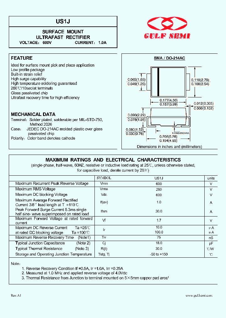 US1J_4620275.PDF Datasheet