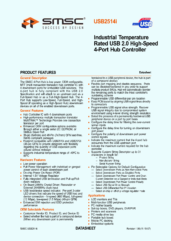 USB2514I_4439475.PDF Datasheet