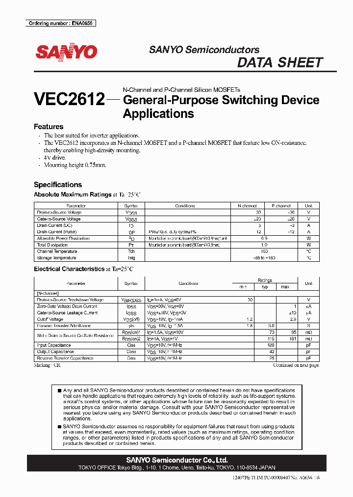 VEC2612_4386845.PDF Datasheet