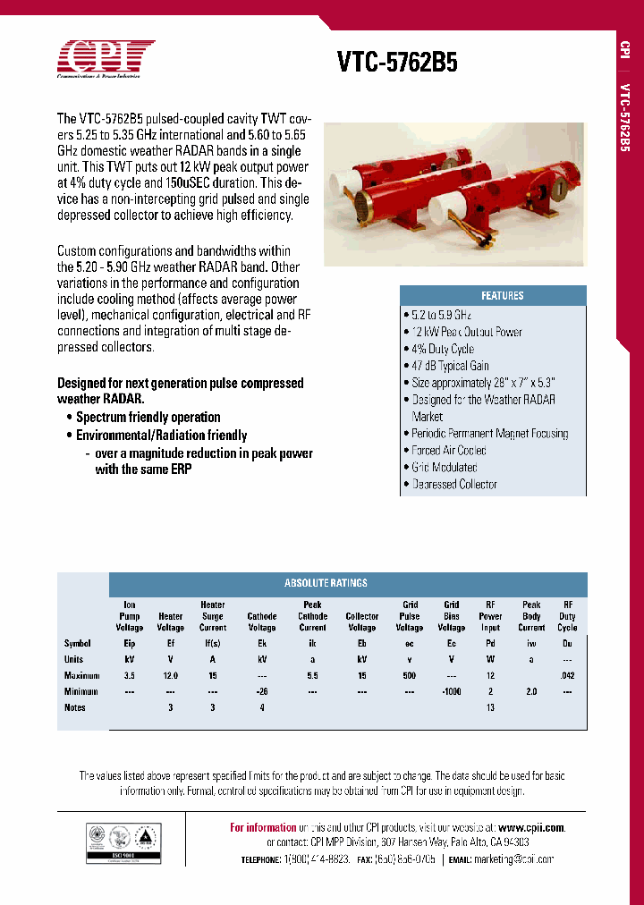 VTC-5762B5_4424506.PDF Datasheet