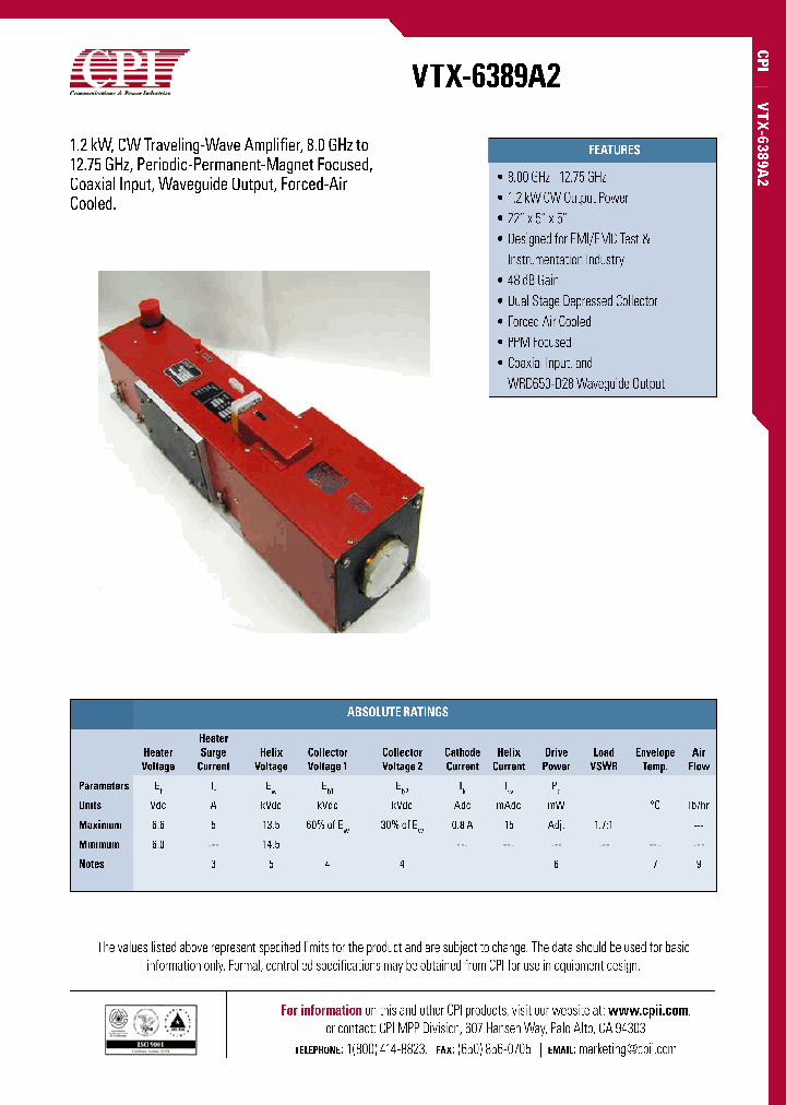 VTX-6389A2_4673540.PDF Datasheet