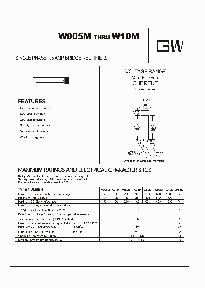 W005M_4694383.PDF Datasheet