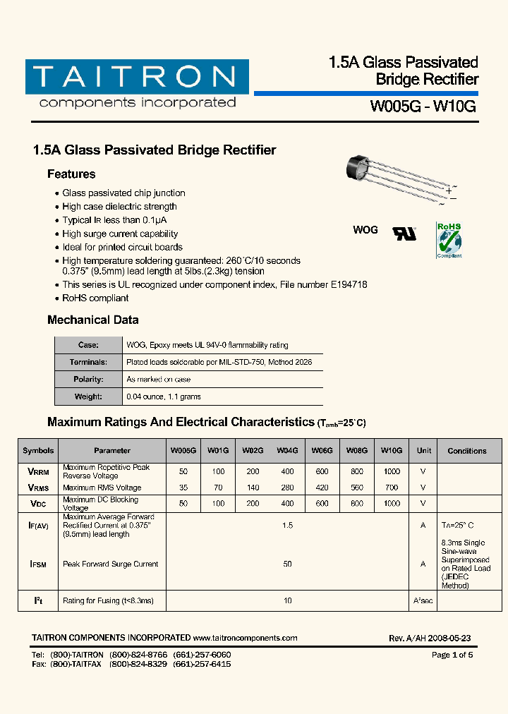 W02G_4432123.PDF Datasheet