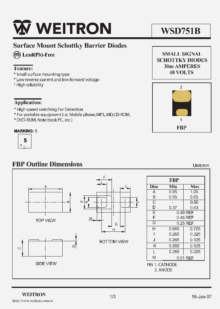 WSD751B_4842907.PDF Datasheet