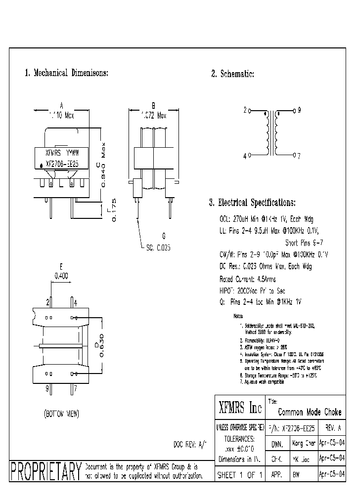 XF2706-EE25_4609952.PDF Datasheet