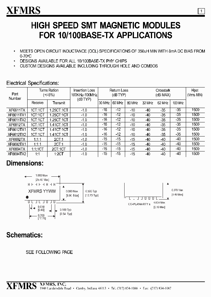 XF6612TX1_4583102.PDF Datasheet
