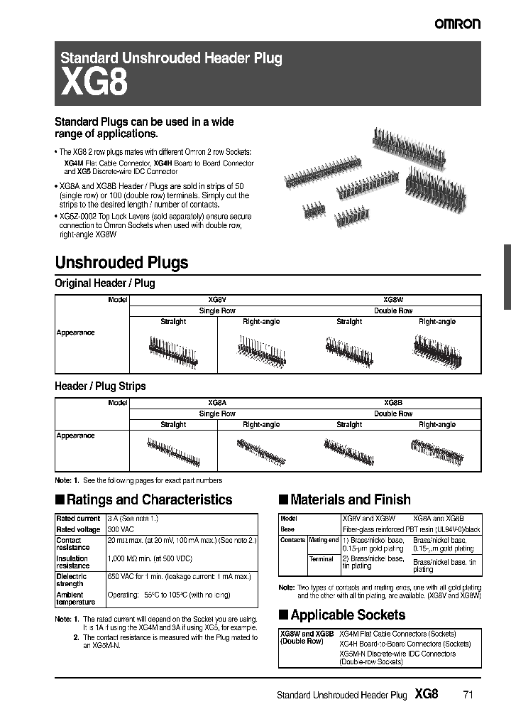 XG8W-6041_4685364.PDF Datasheet