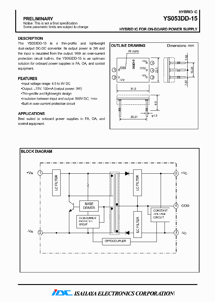 YS053DD-15_4202936.PDF Datasheet