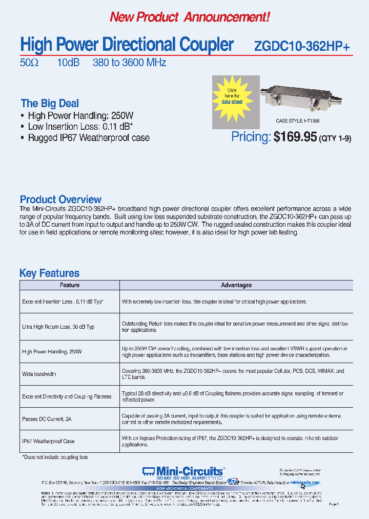 ZGDC10-362HP_4565237.PDF Datasheet