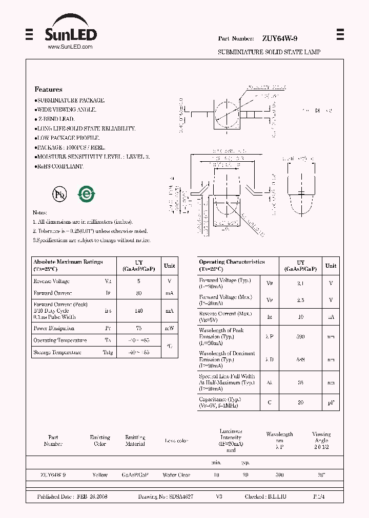 ZUY64W-9_4793030.PDF Datasheet