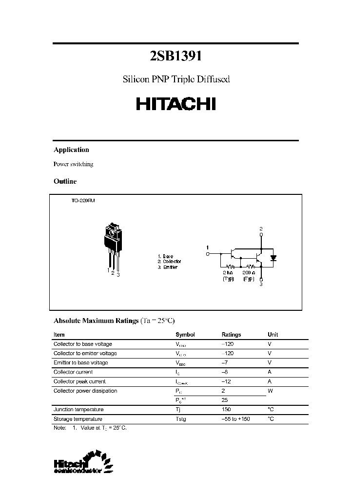 2SB1391_965907.PDF Datasheet