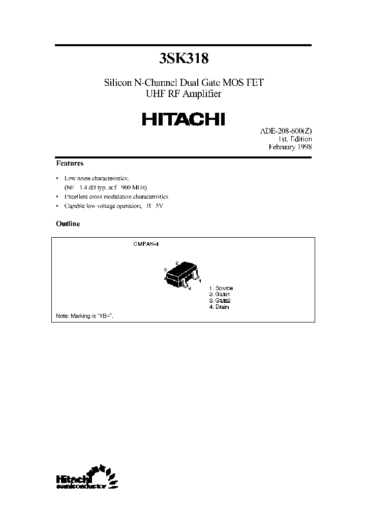 3SK318_967634.PDF Datasheet