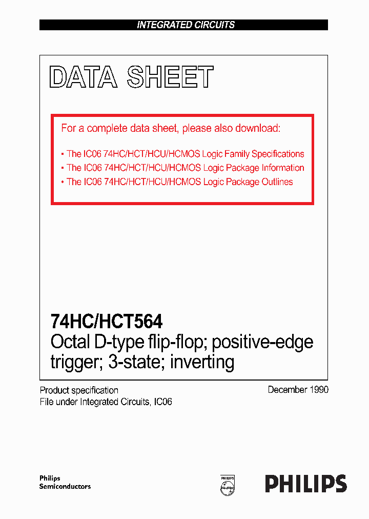 74HCHCT564CNV2_971184.PDF Datasheet