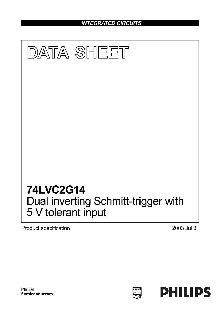 74LVC2G14_971380.PDF Datasheet