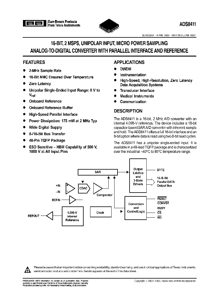 ADS8411_974007.PDF Datasheet
