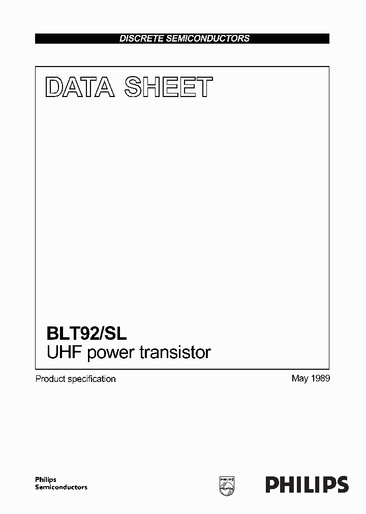 BLT92_976316.PDF Datasheet
