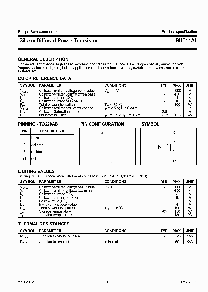BUT11AI2_976950.PDF Datasheet