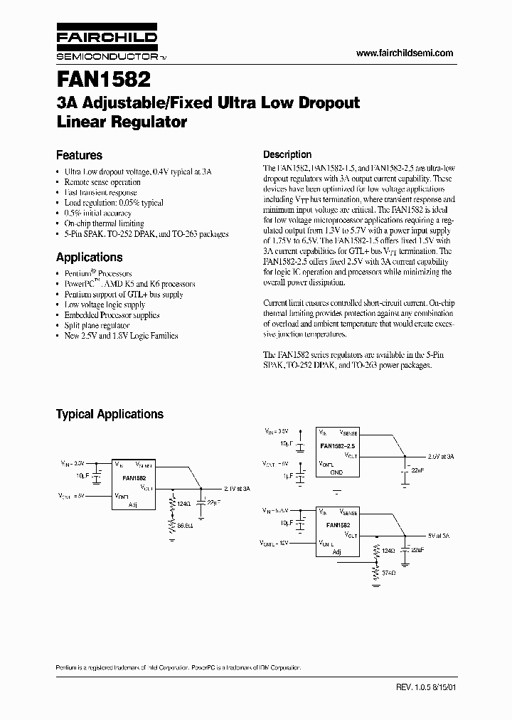 FAN1582_983905.PDF Datasheet