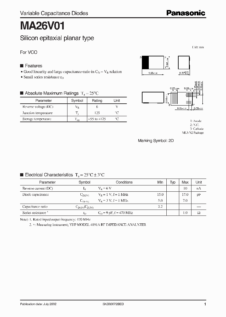 MA26V01_989760.PDF Datasheet