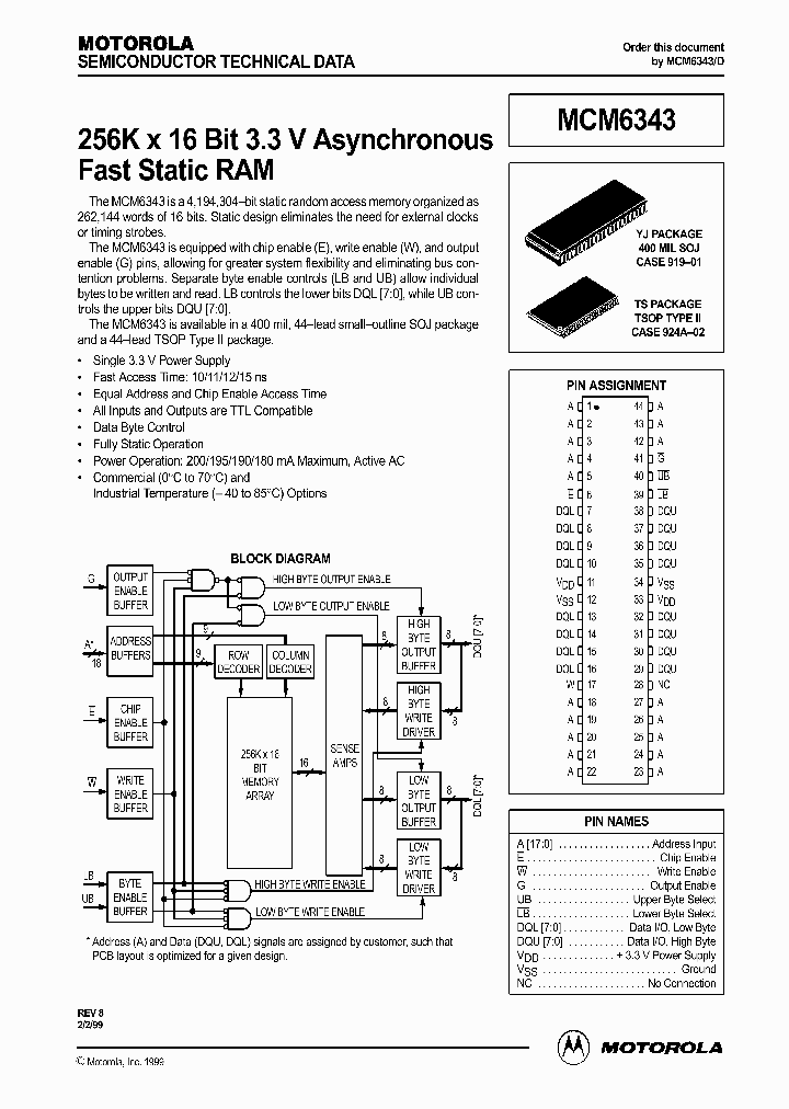 MCM6343_991076.PDF Datasheet