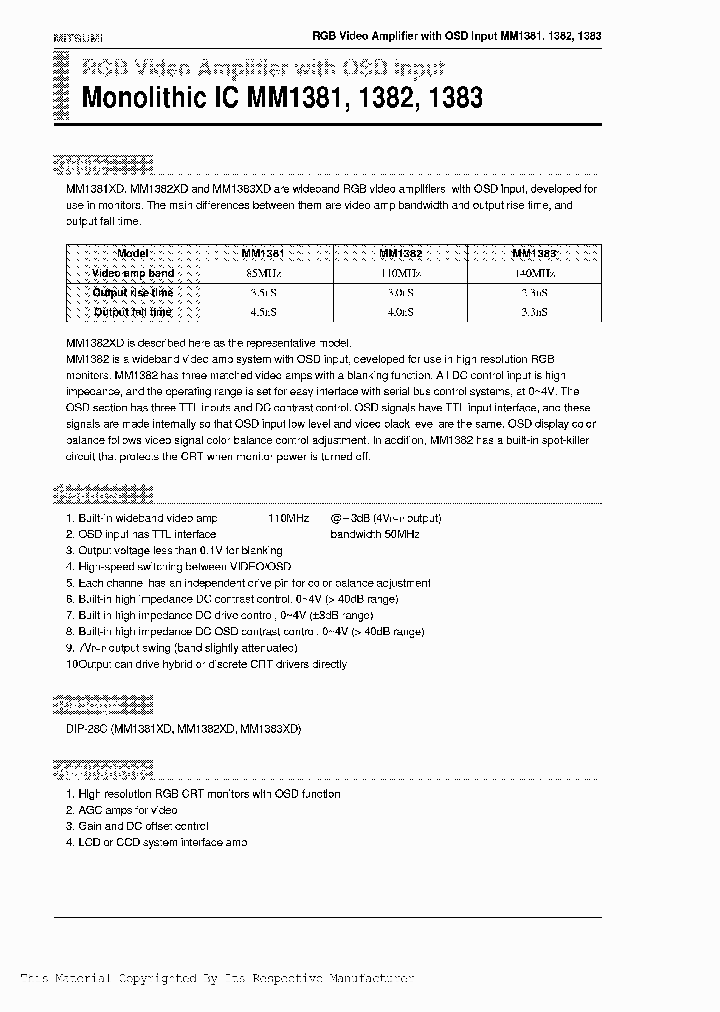 MM1381XD_991569.PDF Datasheet