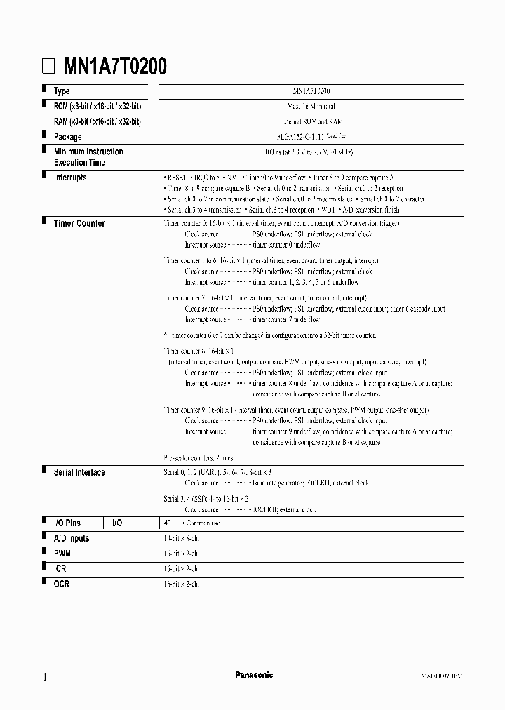 MN1A7T0200_991740.PDF Datasheet