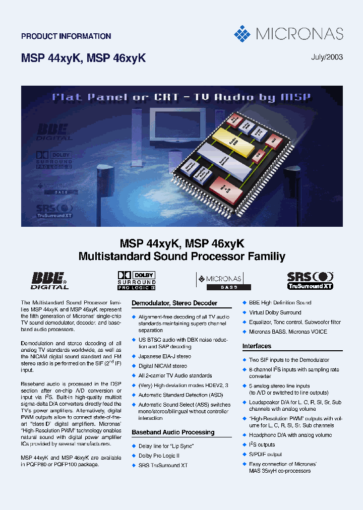 MSP4XXYK1PI_992609.PDF Datasheet